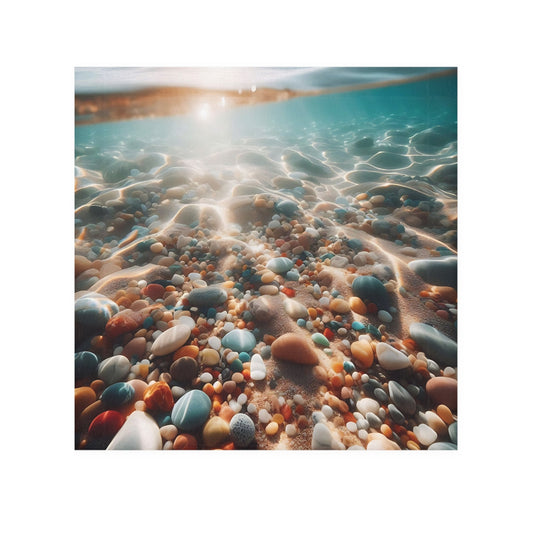 "Serene Ocean Face Towel: Your Ultimate Companion for Beach Vibes and Spa Days"