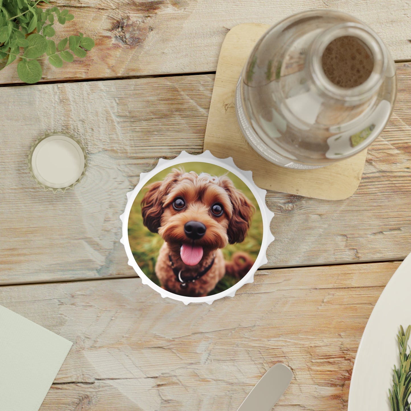Cute Puppy Bottle Opener – Fun Dog-Themed Bar Accessory for Home & Party