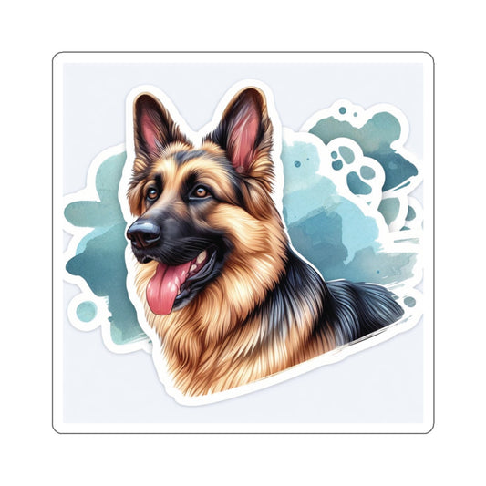 "Realistic Cute Dog Kiss-Cut Stickers – Adorable Puppy Decals for Laptops, Water Bottles & Notebooks"